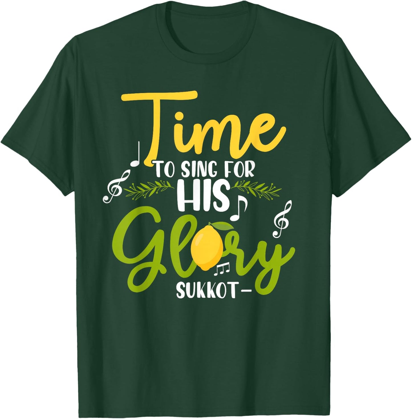Feast of Tabernacles Biblical Religious Sukkot T-Shirt - T-Shirt | Forest