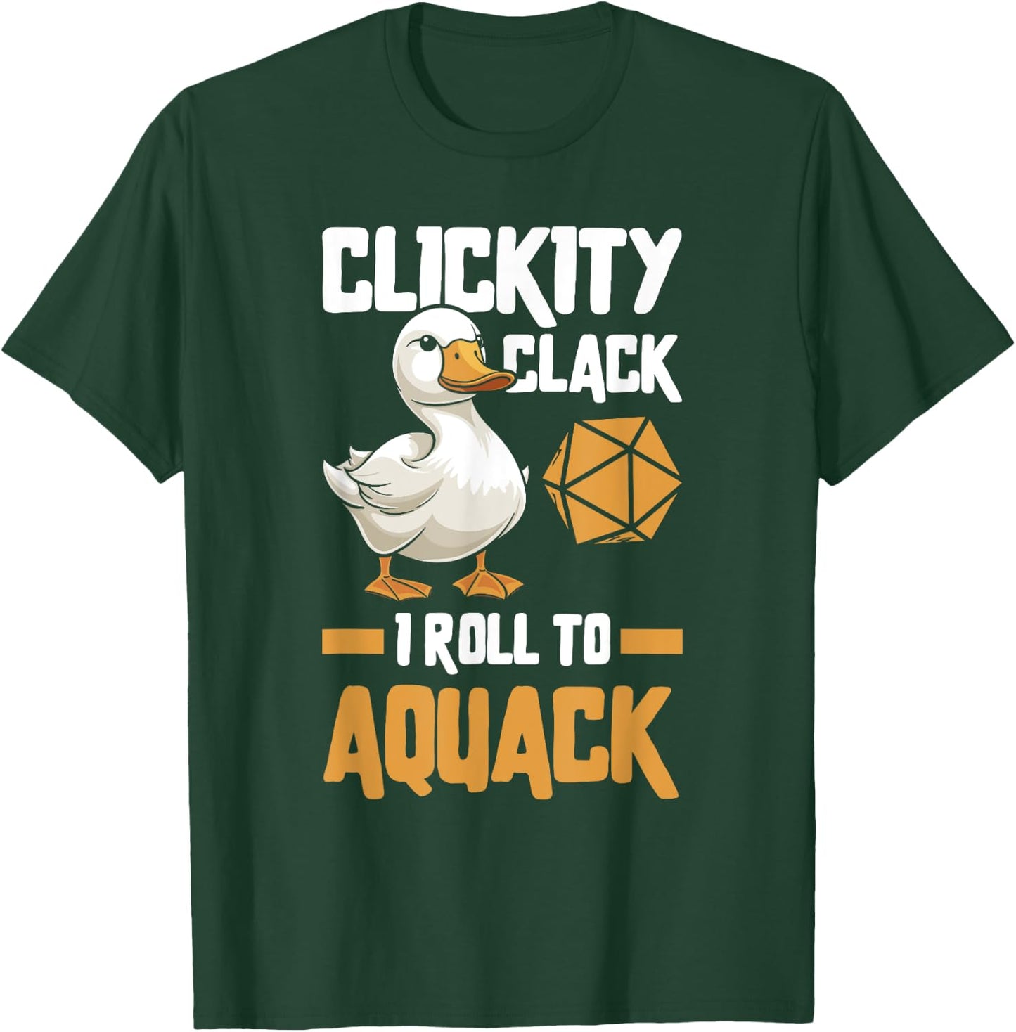 RPG Gaming Role Playing D20 Tabletop Games Funny RPG Gamer T-Shirt - T-Shirt | Forest