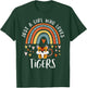Just A Girl Who Loves Tigers Rainbow Gifts for Tiger Lover Small T-Shirt - T-Shirt | Forest