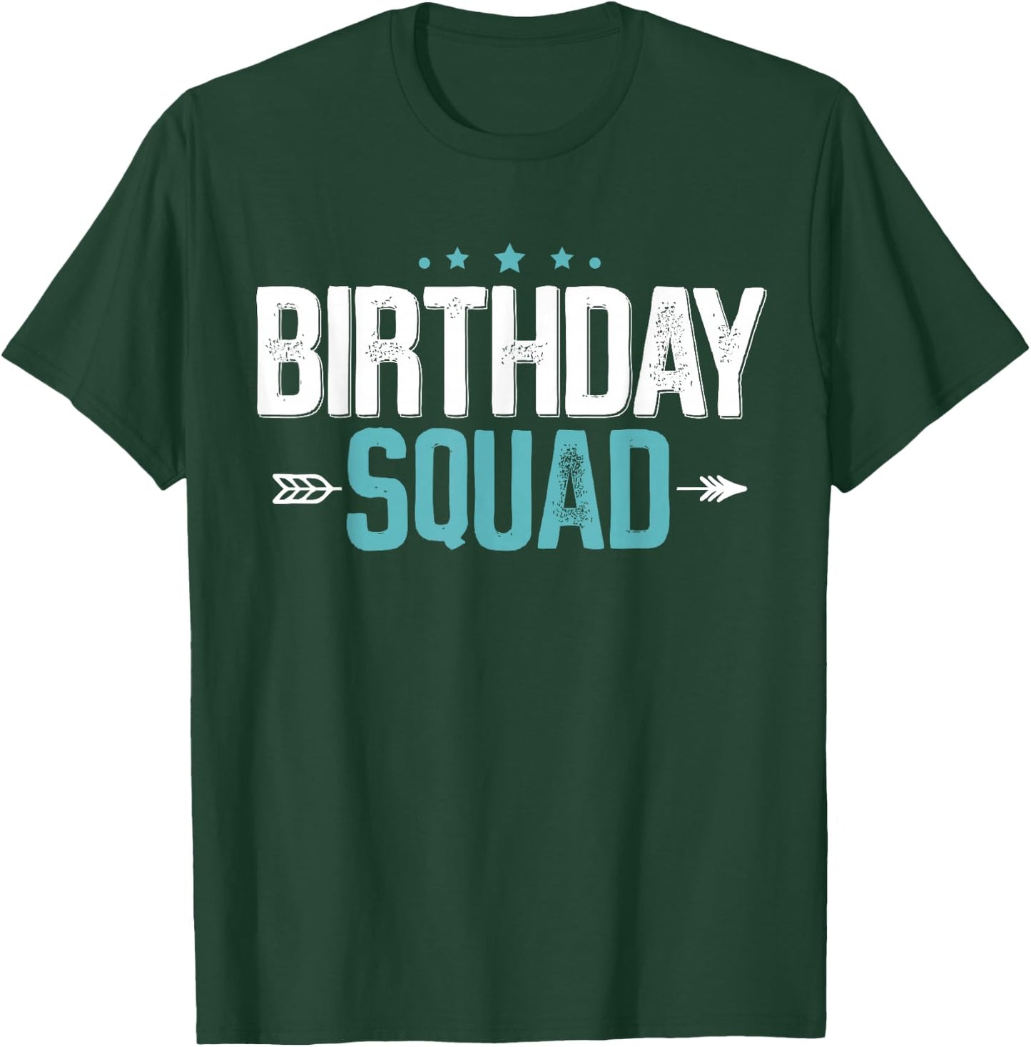 Party Birthday shirt for Boys Men Birthday Squad T-Shirt - T-Shirt | Forest