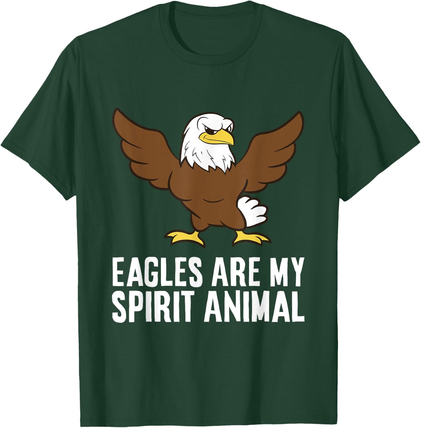 Eagles Are My Spirit Animal Bird Of Prey Funny Eagle Lover T-Shirt - T-Shirt | Forest