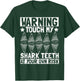 Shark Teeth Collector Collection Container Teeth Hunter T-Shirt - T-Shirt | Forest