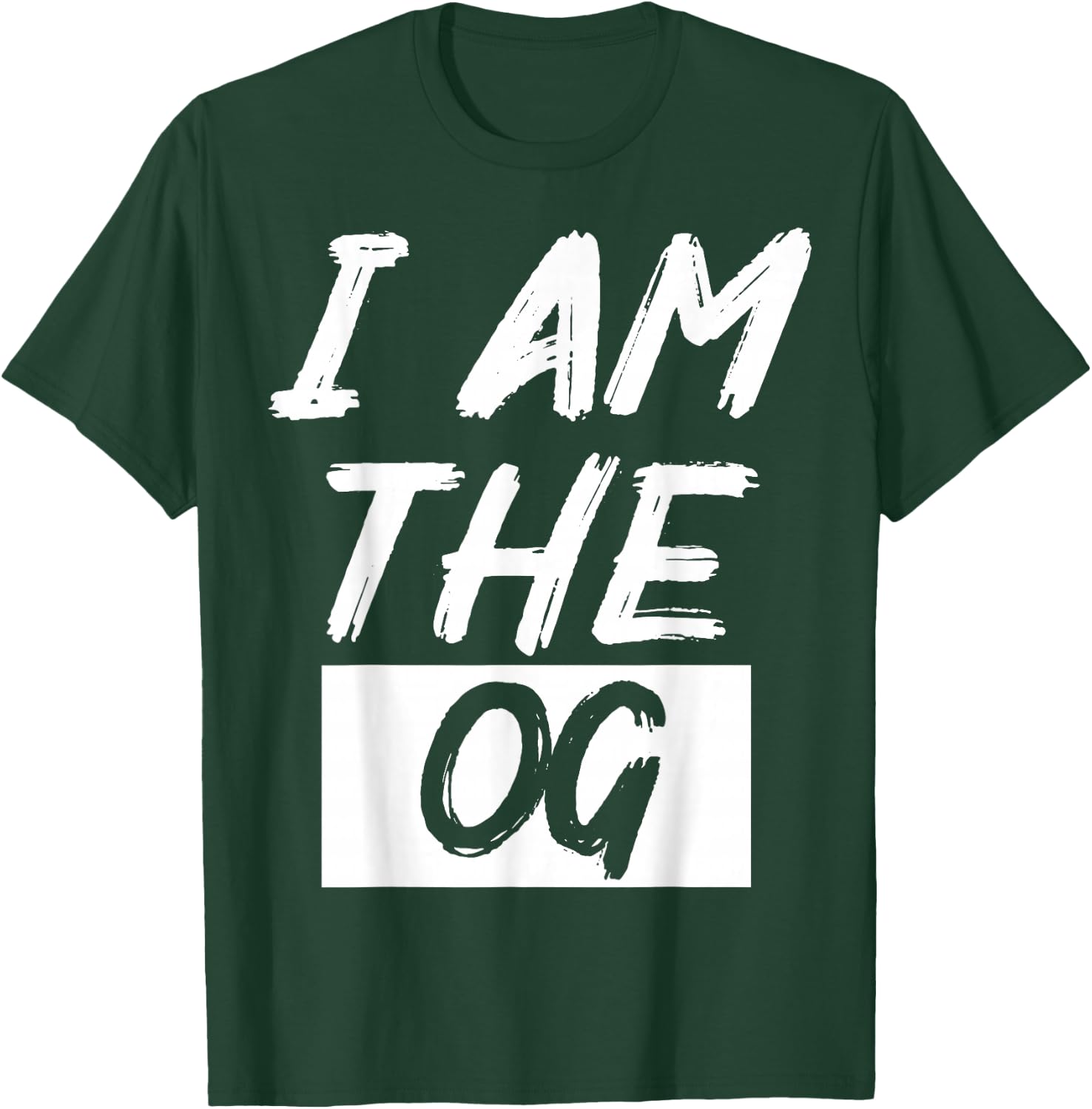 Funny I'm The OG Shirt - -Adult - Black - X-Small - Short Sleeve T-Shirt - T-Shirt | Forest