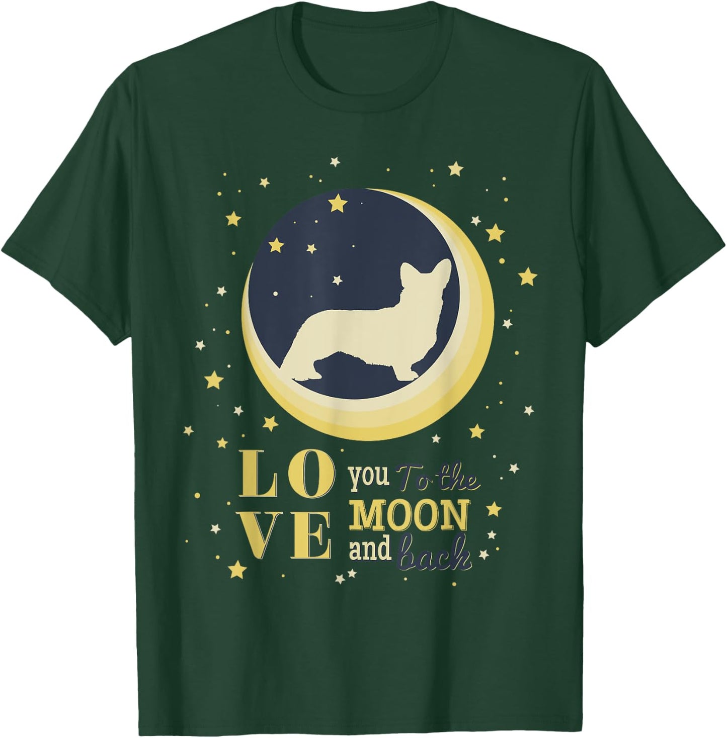 Welsh Corgi Pembroke Welsh Corgi Cardigan T-Shirt - T-Shirt | Forest