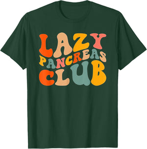Lazy Pancreas Club T-Shirt - T-Shirt | Forest