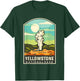 Yellowstone National Park - Throwback Design - Classic T-Shirt - T-Shirt | Forest
