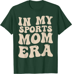 In My Sports Mom Era T-Shirt - T-Shirt | Forest