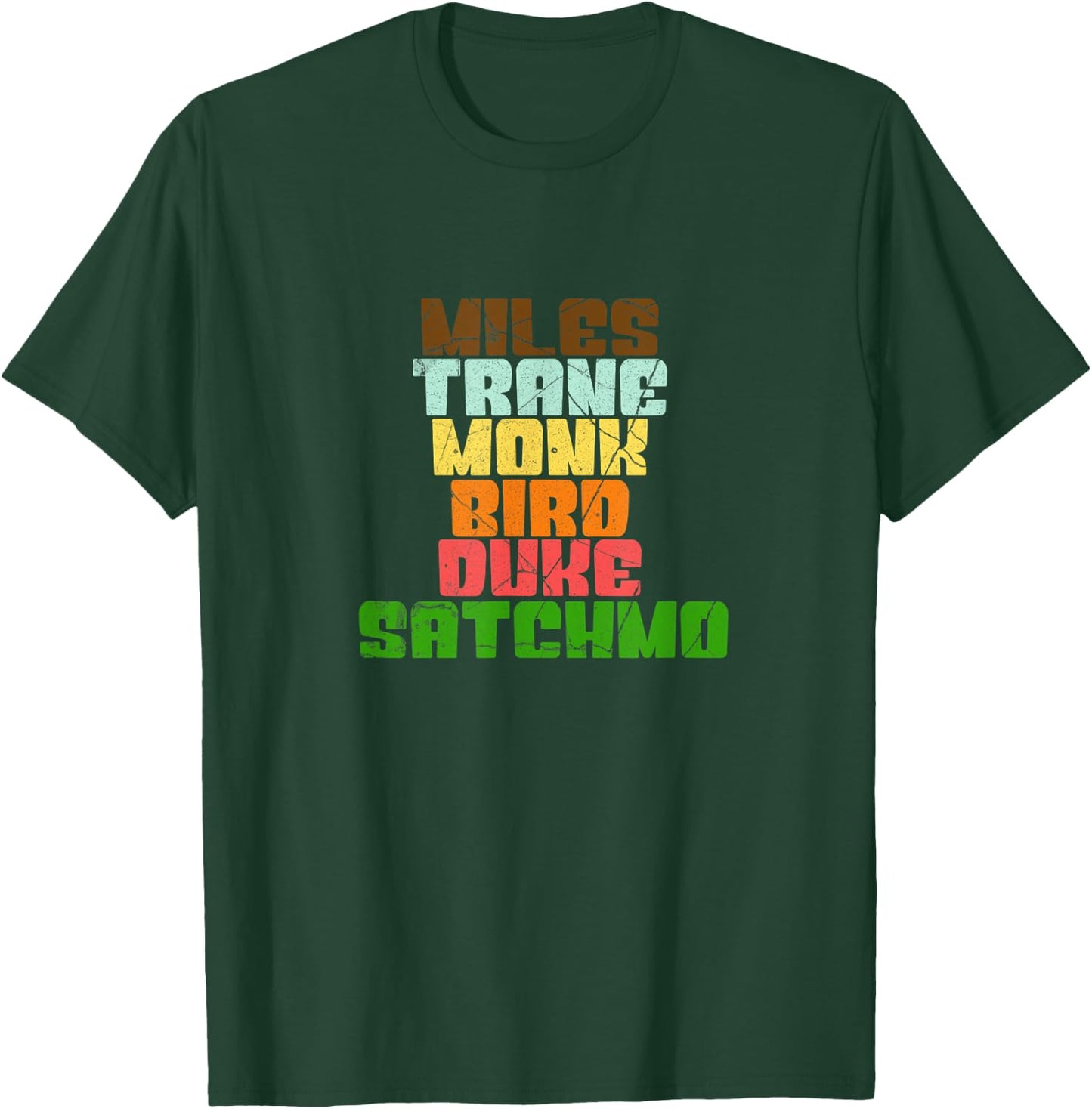 Famous Jazz Miles Coltrane Monk - Orchestra We Gonna Blow T-Shirt - T-Shirt | Forest