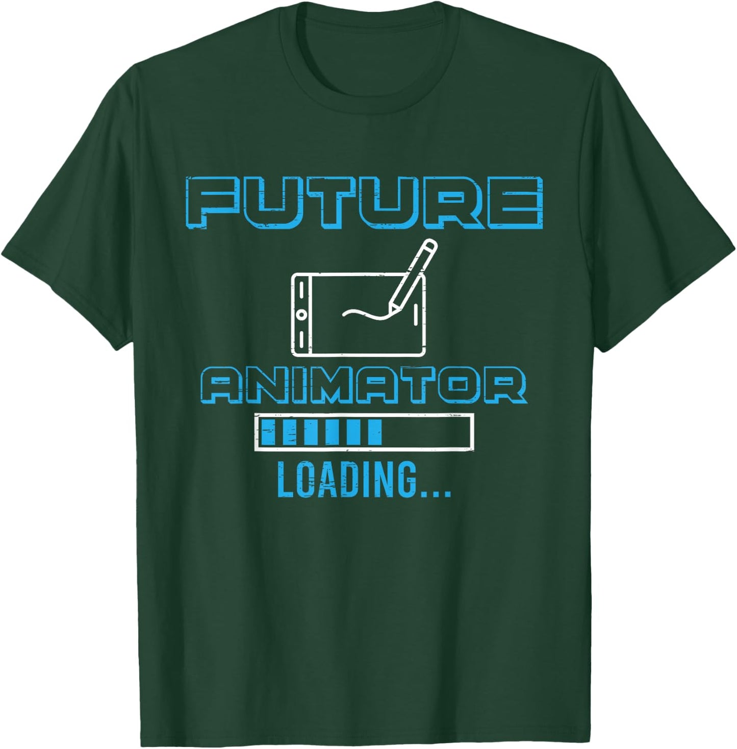 Future Animator Animation Sketch Digital Media T-Shirt - T-Shirt | Forest