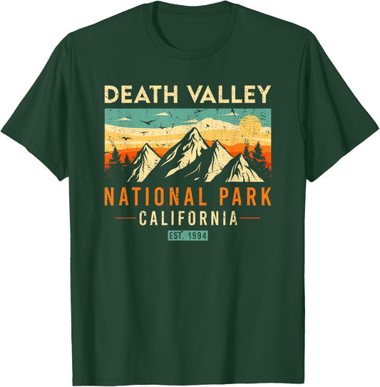 Death Valley Est. 1994 Retro California National Park T-Shirt - T-Shirt | Forest