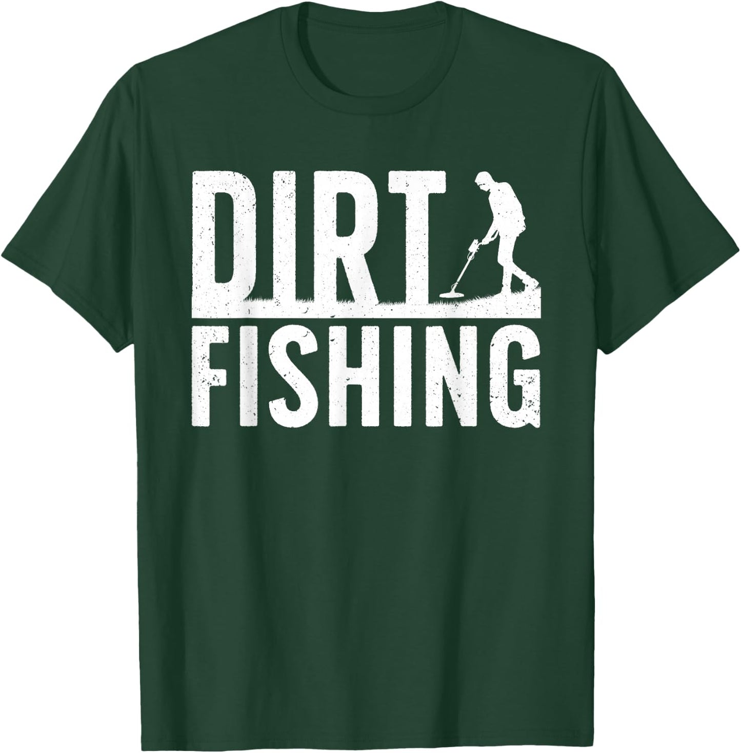 Cool Metal Detecting Women Detector Treasure Hunting T-Shirt - T-Shirt | Forest
