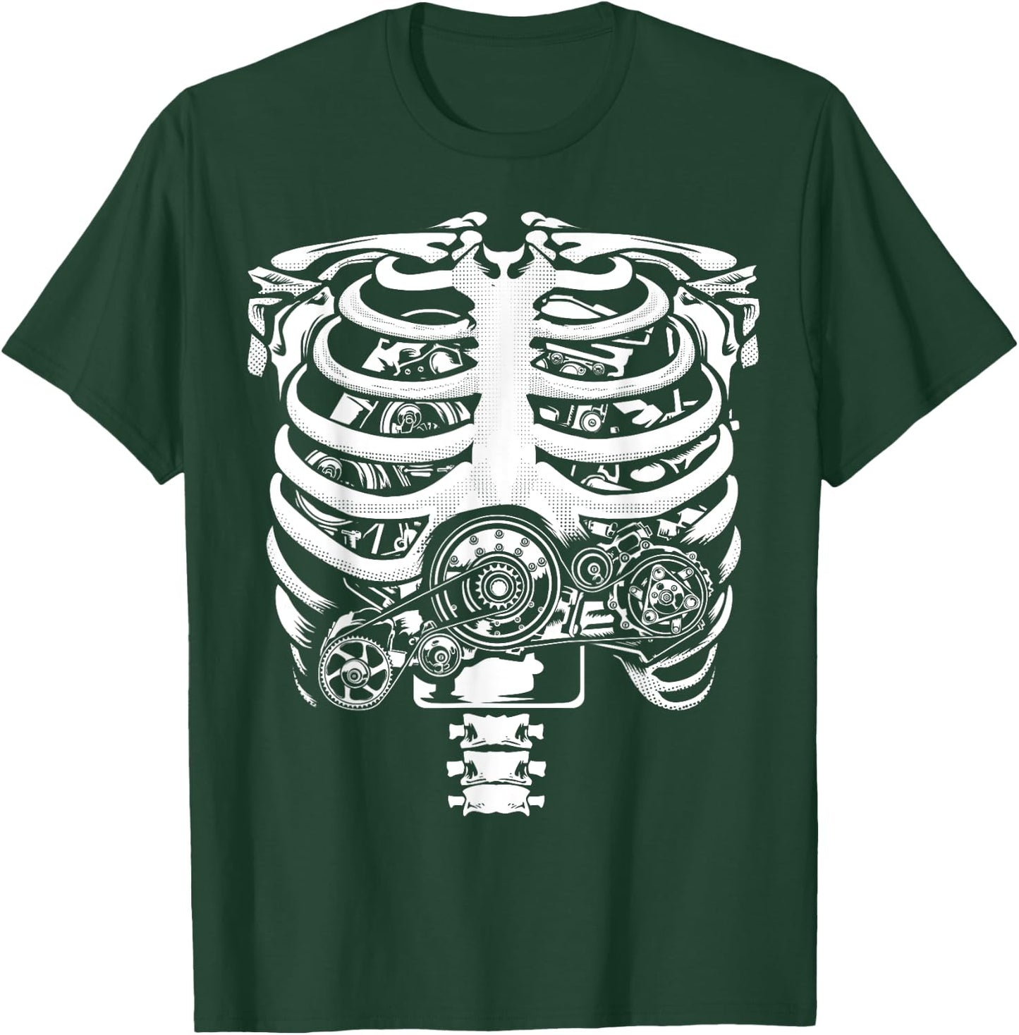 Funny Mechanic Designs Dad Car Enthusiasts Engineers T-Shirt - T-Shirt | Forest