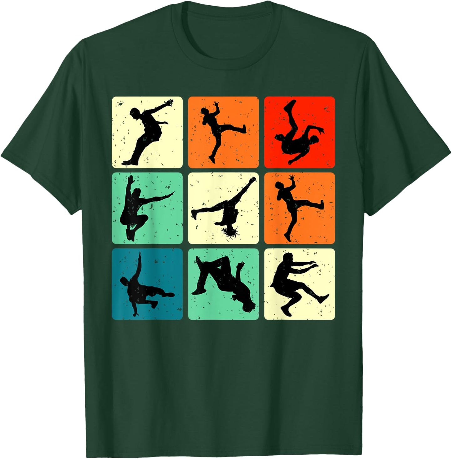 Break Dancing Retro Bboying Street Dance Hip Hop Break Dance T-Shirt - T-Shirt | Forest