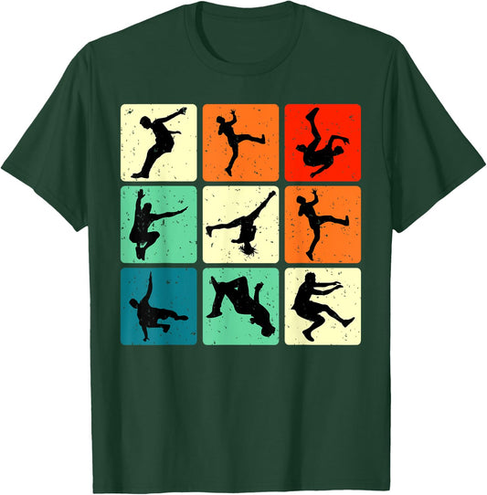 Break Dancing Retro Bboying Street Dance Hip Hop Break Dance T-Shirt - T-Shirt | Forest