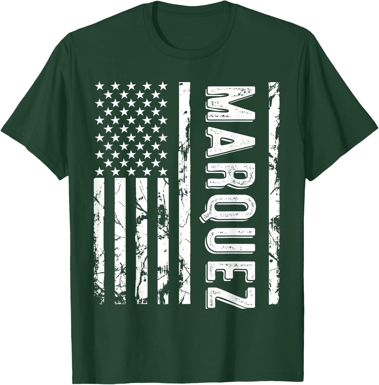 Marquez Last Name Funny Surname Team Marquez Family Reunion T-Shirt - T-Shirt | Forest