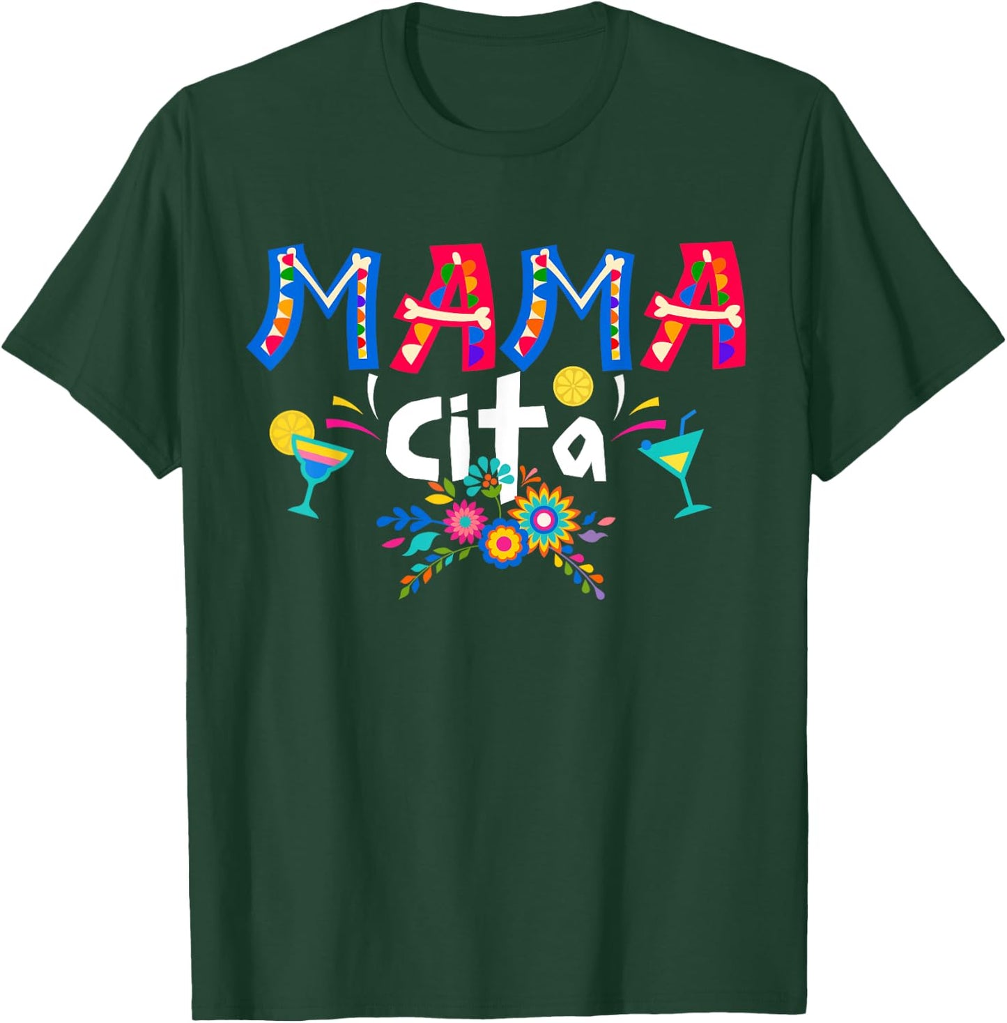 Mamacita Cinco De Mayo Fiesta Mexican 5 De Mayo Mother Women T-Shirt - T-Shirt | Forest