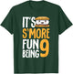 S’more Campfire 9th Birthday Marshmallow Camping Smore T-Shirt - T-Shirt | Forest