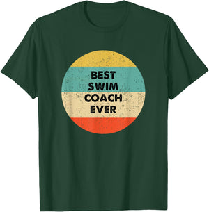 Swim Coach T-Shirt - T-Shirt | Forest