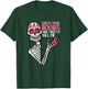 Sugar Skull Skeleton Funny Breast Cancer Awareness Women T-Shirt - T-Shirt | Forest