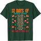 12 Days Of Respiratory Therapist Christmas RT Therapy Xmas T-Shirt - T-Shirt | Forest