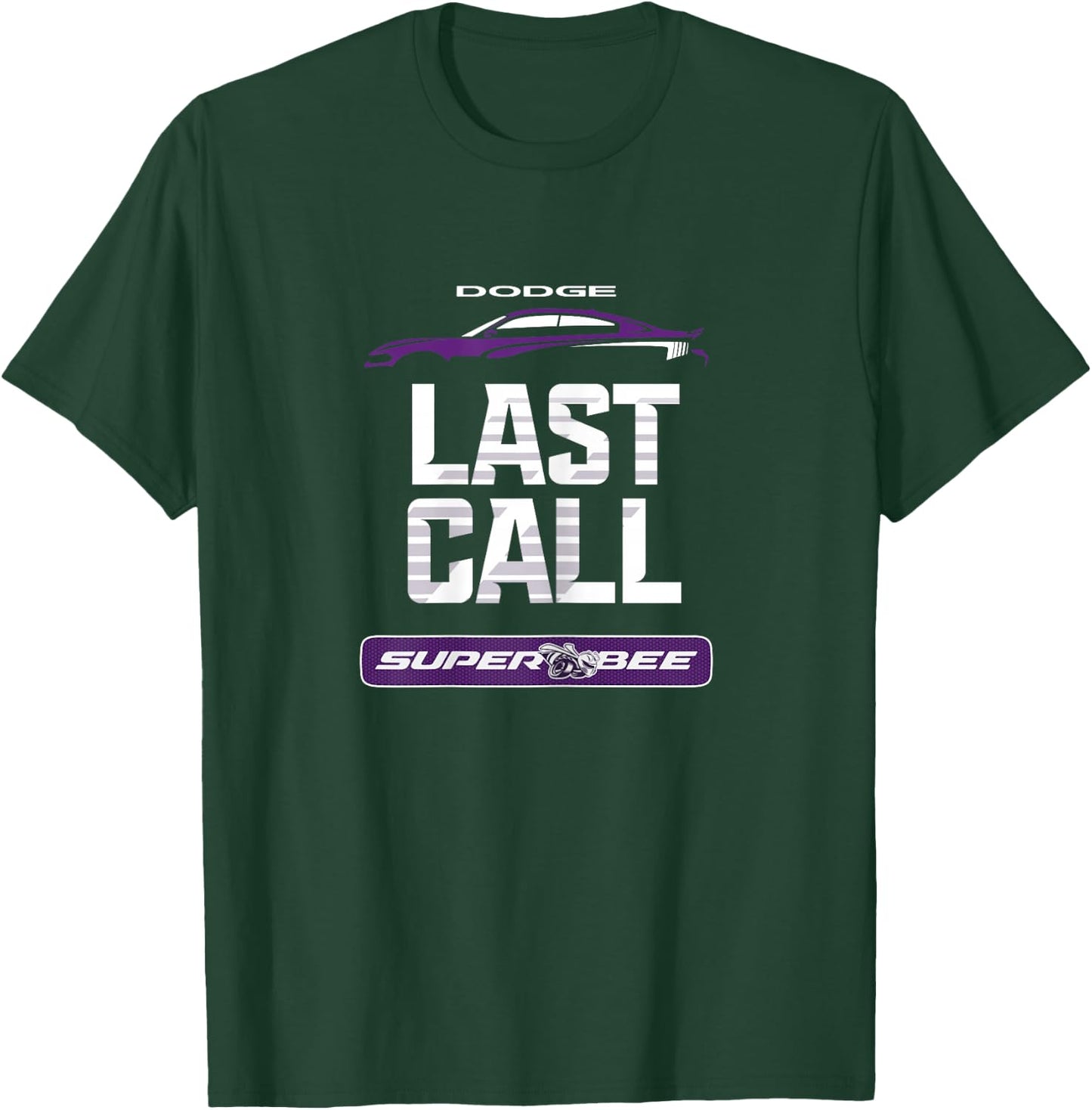 Dodge Charger Super Bee, Last Call T-Shirt - T-Shirt | Forest