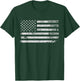 Brisket Butts Ribs and Freedom BBQ American Flag T-Shirt - T-Shirt | Forest