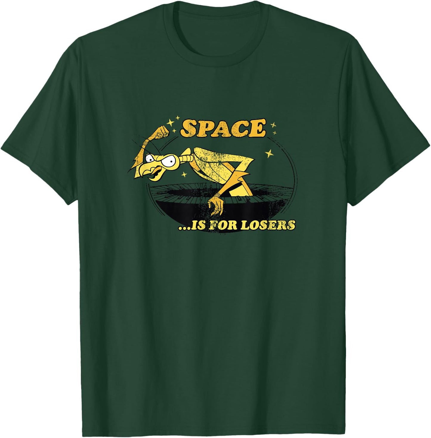 Space Ghost Vintage Zorak Space Is For Losers Distressed T-Shirt - T-Shirt | Forest