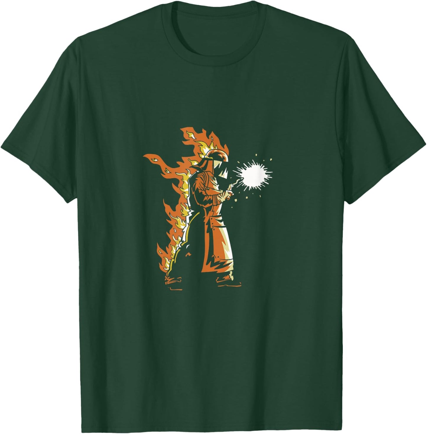 Trust Me I'm a Welder Retro Vintage Dream Job Work Welding T-Shirt - T-Shirt | Forest