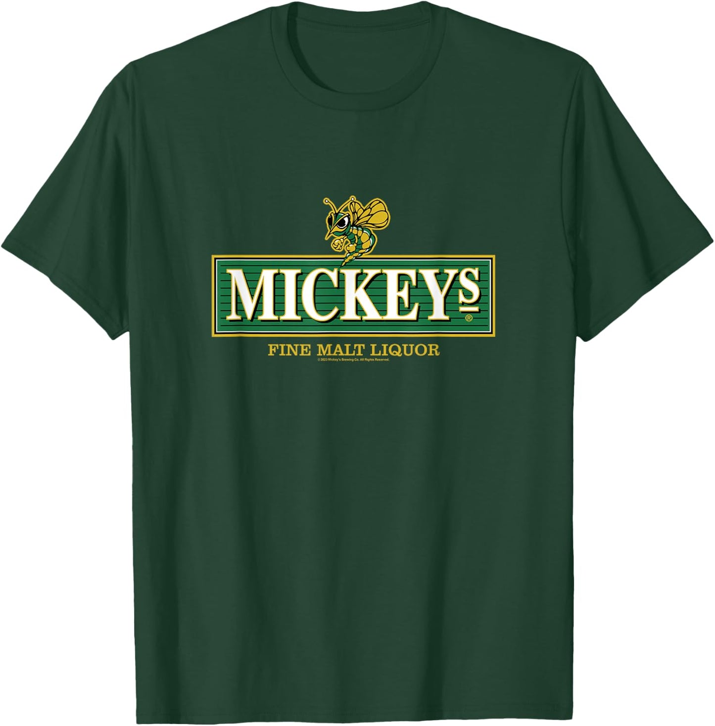 Coors Brewing Company Mickey's Malt Liquor Classic Logo T-Shirt - T-Shirt | Forest