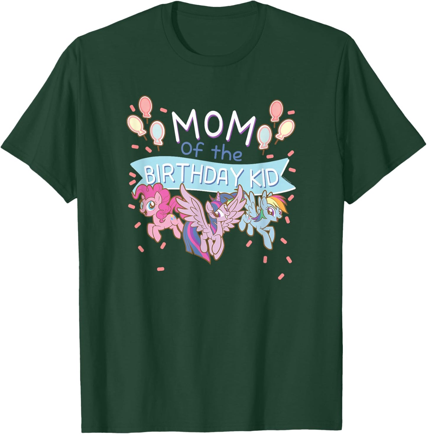 My Little Pony Birthday Mom Group Shot T-Shirt - T-Shirt | Forest