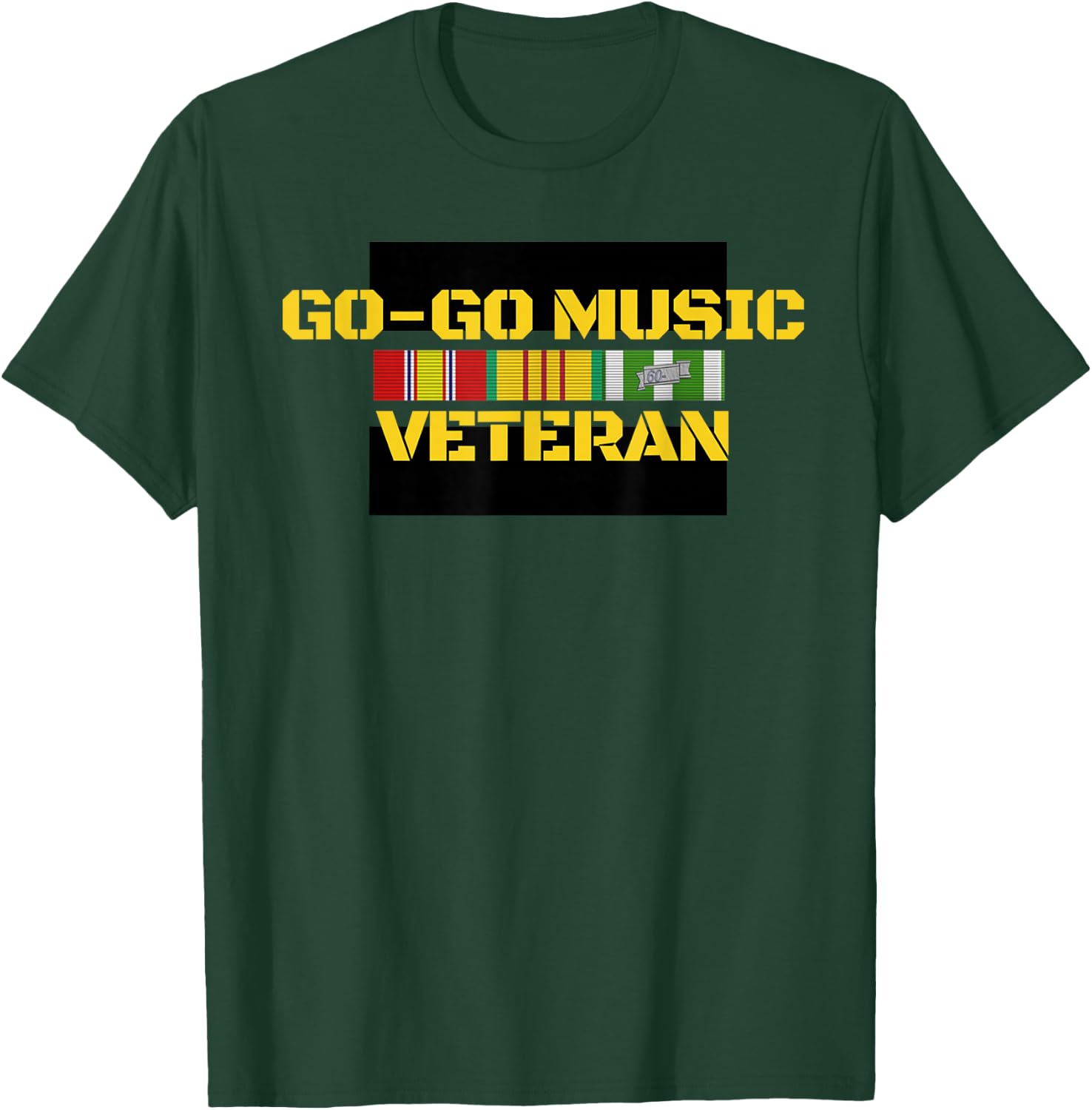 Go-Go Music Veteran Go Go DC Culture DMV T-Shirt - T-Shirt | Forest