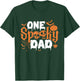 One Spooky Dad Boo Halloween Cute Family Matching Group T-Shirt - T-Shirt | Forest