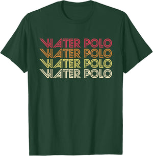 Retro Waterpolo Vintage Water Polo T-Shirt - T-Shirt | Forest