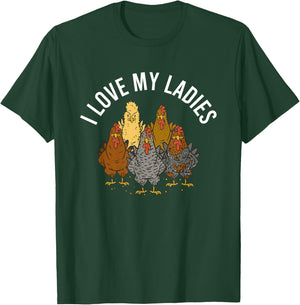 Chickens Chicken Vintage Chicken Sayings T-Shirt - T-Shirt | Forest