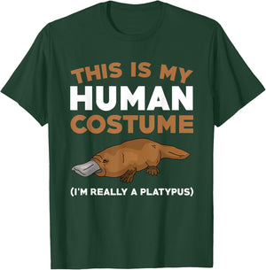 Funny Platypus Lover Outfit Love Platypuses T-Shirt - T-Shirt | Forest