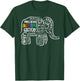 Autism Awareness Elephant Acceptance Autistic Men Women Kids T-Shirt - T-Shirt | Forest