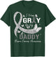 I Wear Gray For My Daddy Brain Cancer Awareness T-Shirt - T-Shirt | Forest