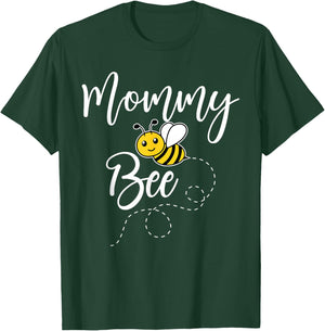 Mommy Of The Bee Day Girl Hive Family Matching Birthday T-Shirt - T-Shirt | Forest