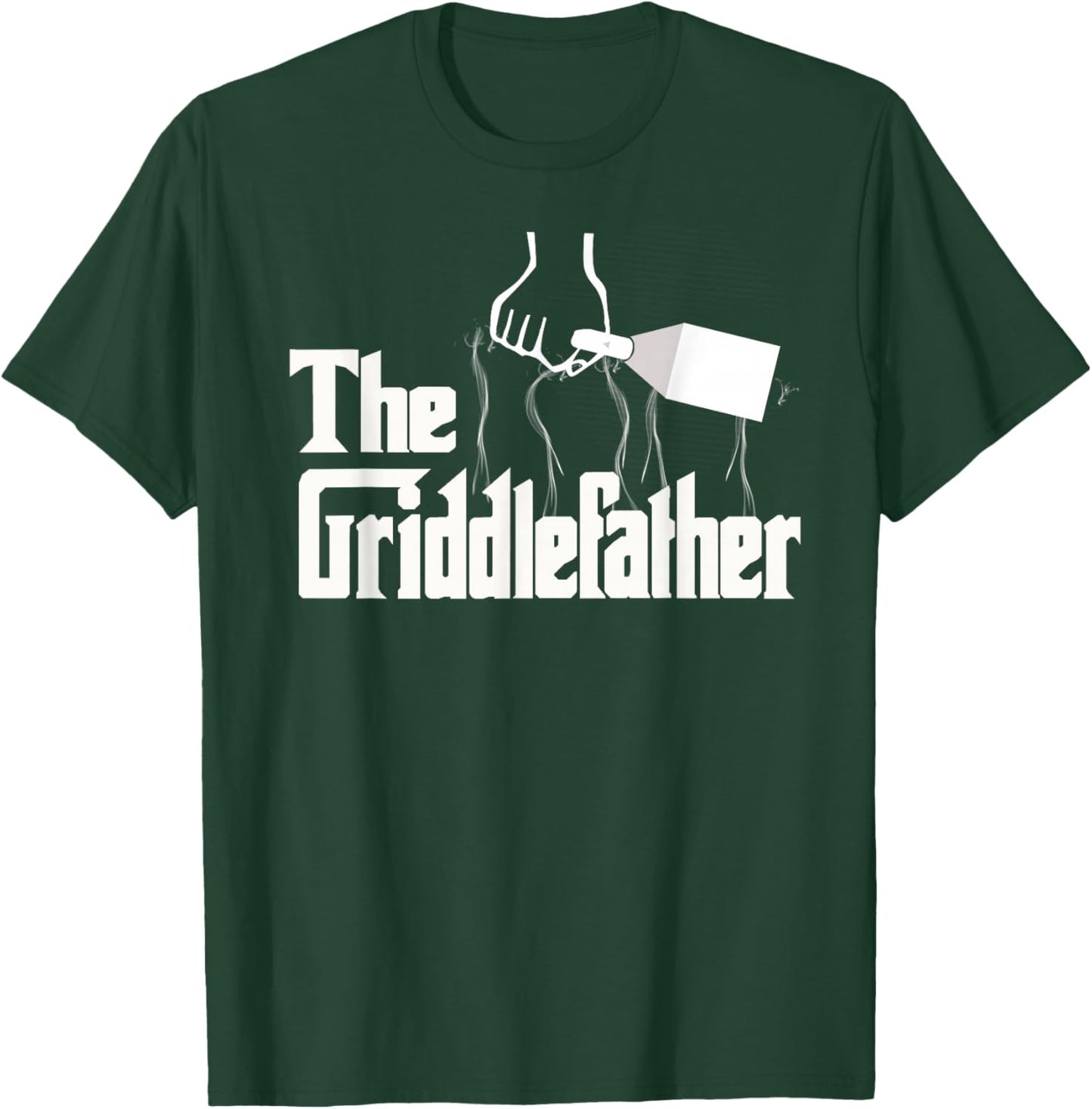Griddle Father Head of the Families Italian Dad Cook T-Shirt - T-Shirt | Forest