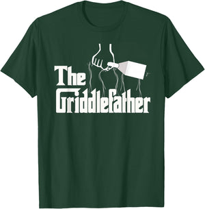 Griddle Father Head of the Families Italian Dad Cook T-Shirt - T-Shirt | Forest