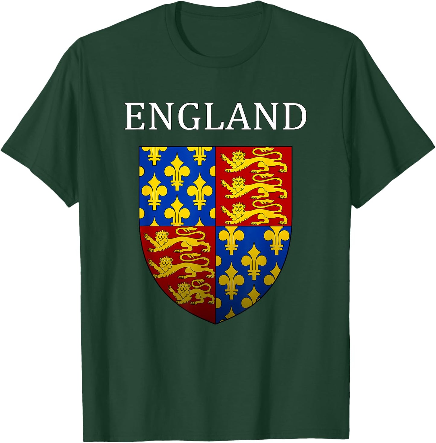 Medieval English Heraldry of England T-Shirt - T-Shirt | Forest