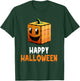 Happy Halloween Speed Cubing Puzzle Cuber Costume T-Shirt - T-Shirt | Forest