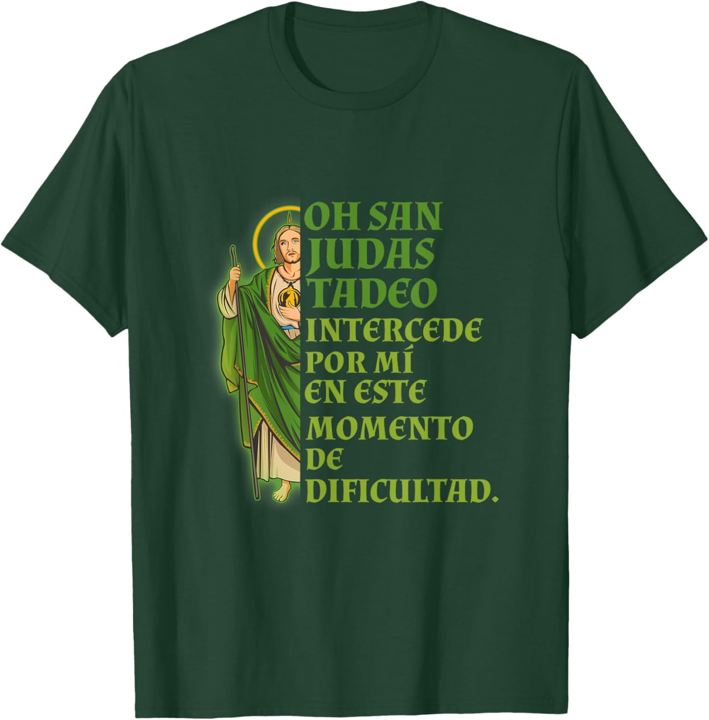 San Judas Tadeo Intercede Por Mí T-Shirt - T-Shirt | Forest
