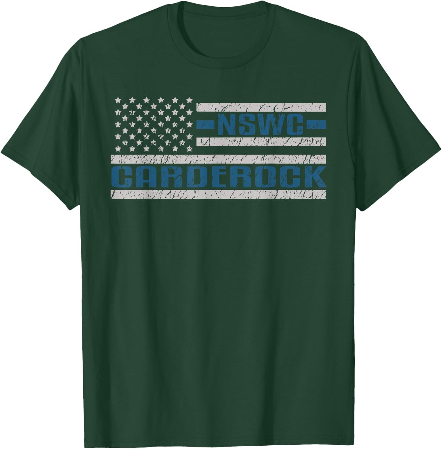 NSWC Carderock US Military Bluejacket Naval Sea Navyman T-Shirt - T-Shirt | Forest