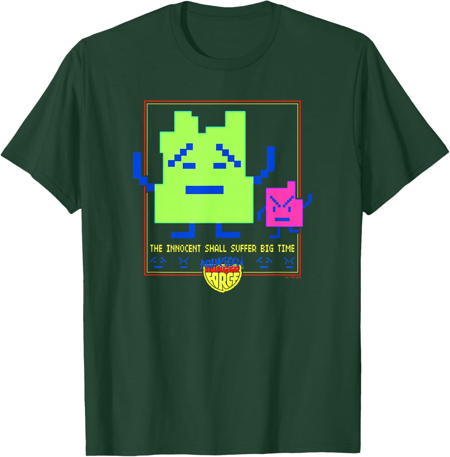 Aqua Teen Hunger Force The Mooninites Suffer Big Time T-Shirt - T-Shirt | Forest