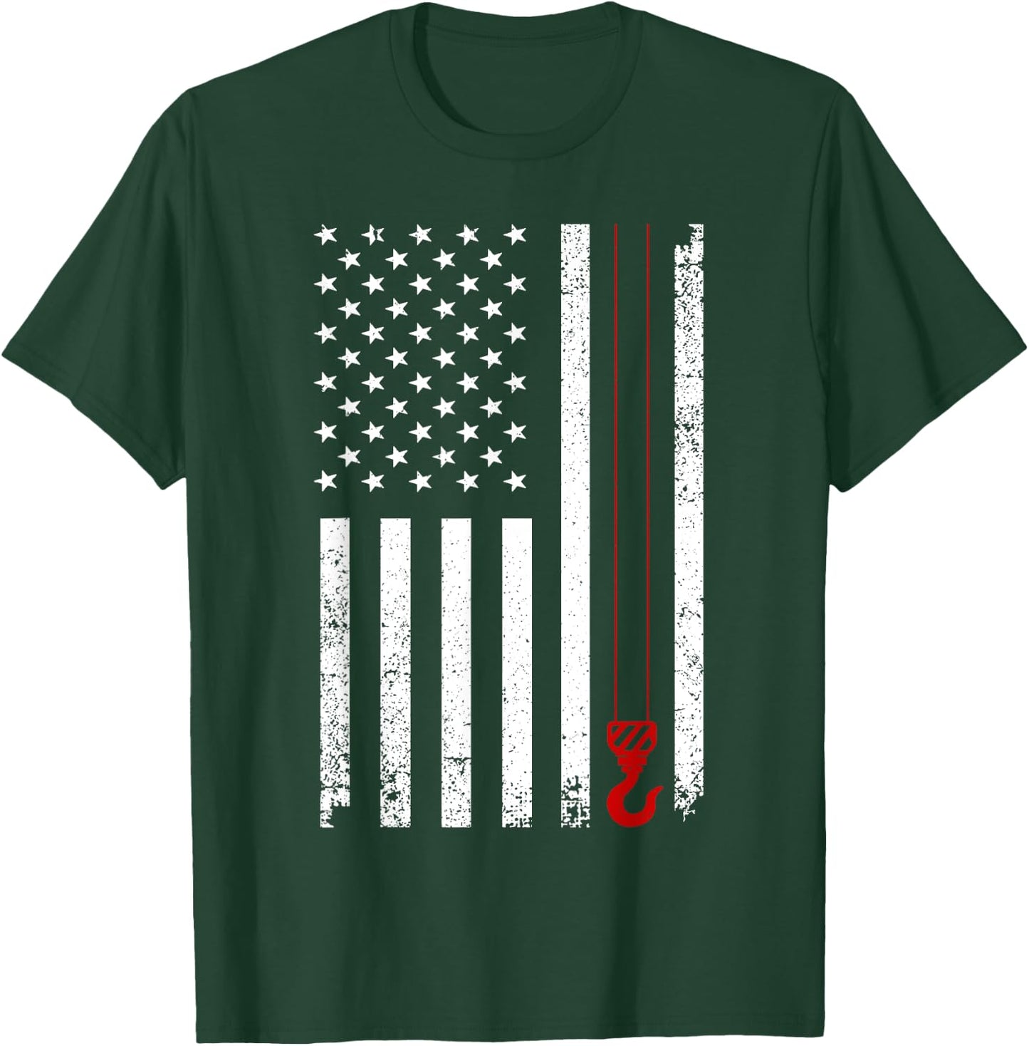 Cool Crane Operator Art Women Tower Crane Operator T-Shirt - T-Shirt | Forest