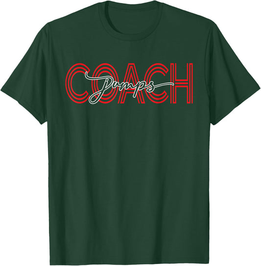 Jumps Coach | Athletics Track & Field | High Jumping T-Shirt - T-Shirt | Forest