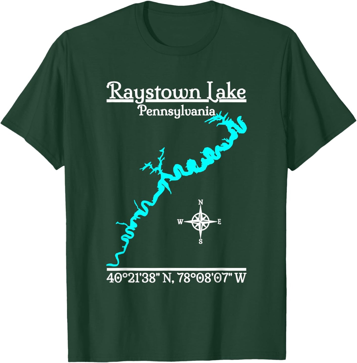Raystown Lake, Pennsylvania T-Shirt - T-Shirt | Forest
