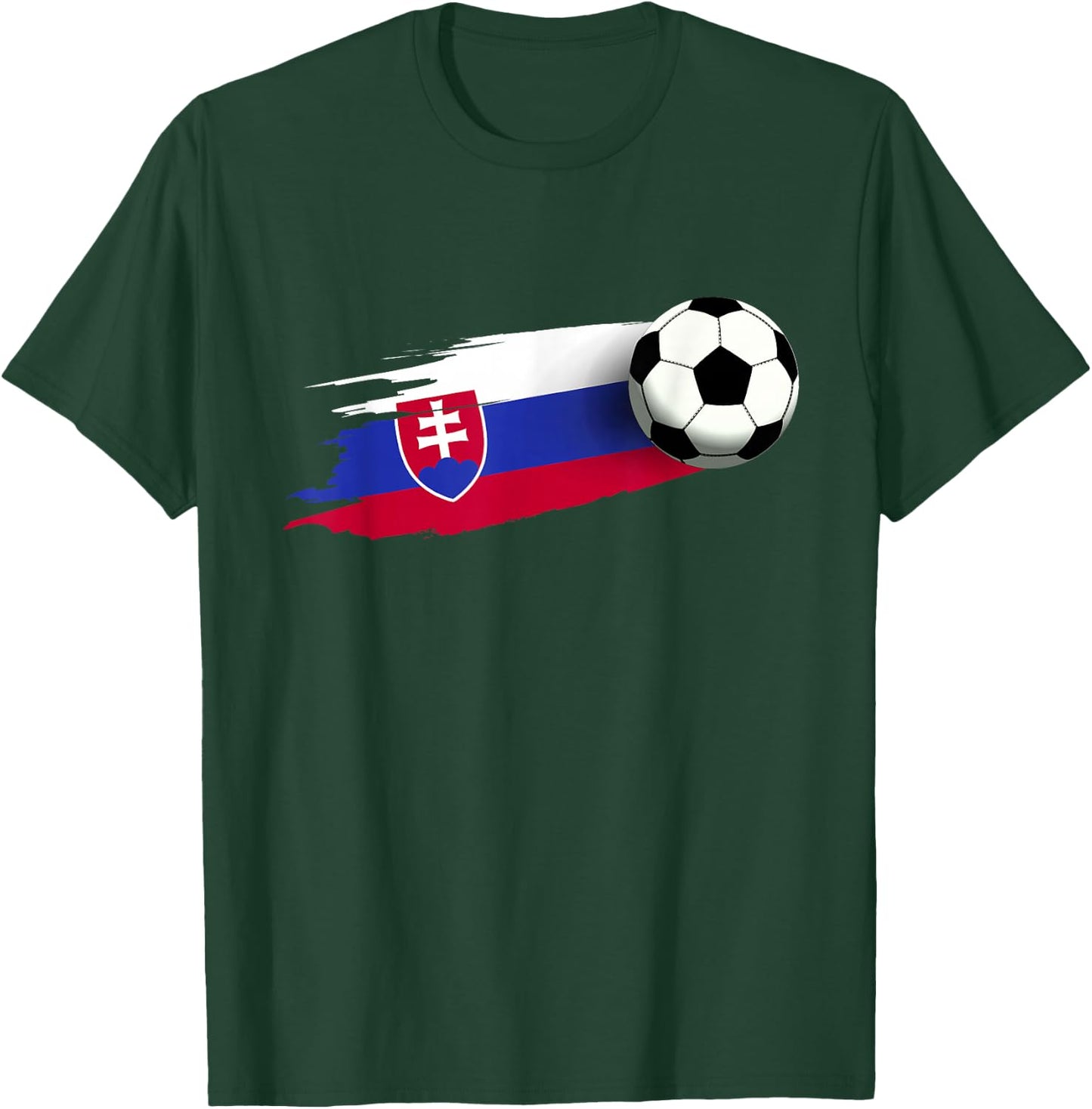 Slovakia Flag Jersey Slovak Soccer Team Slovak T-Shirt - T-Shirt | Forest