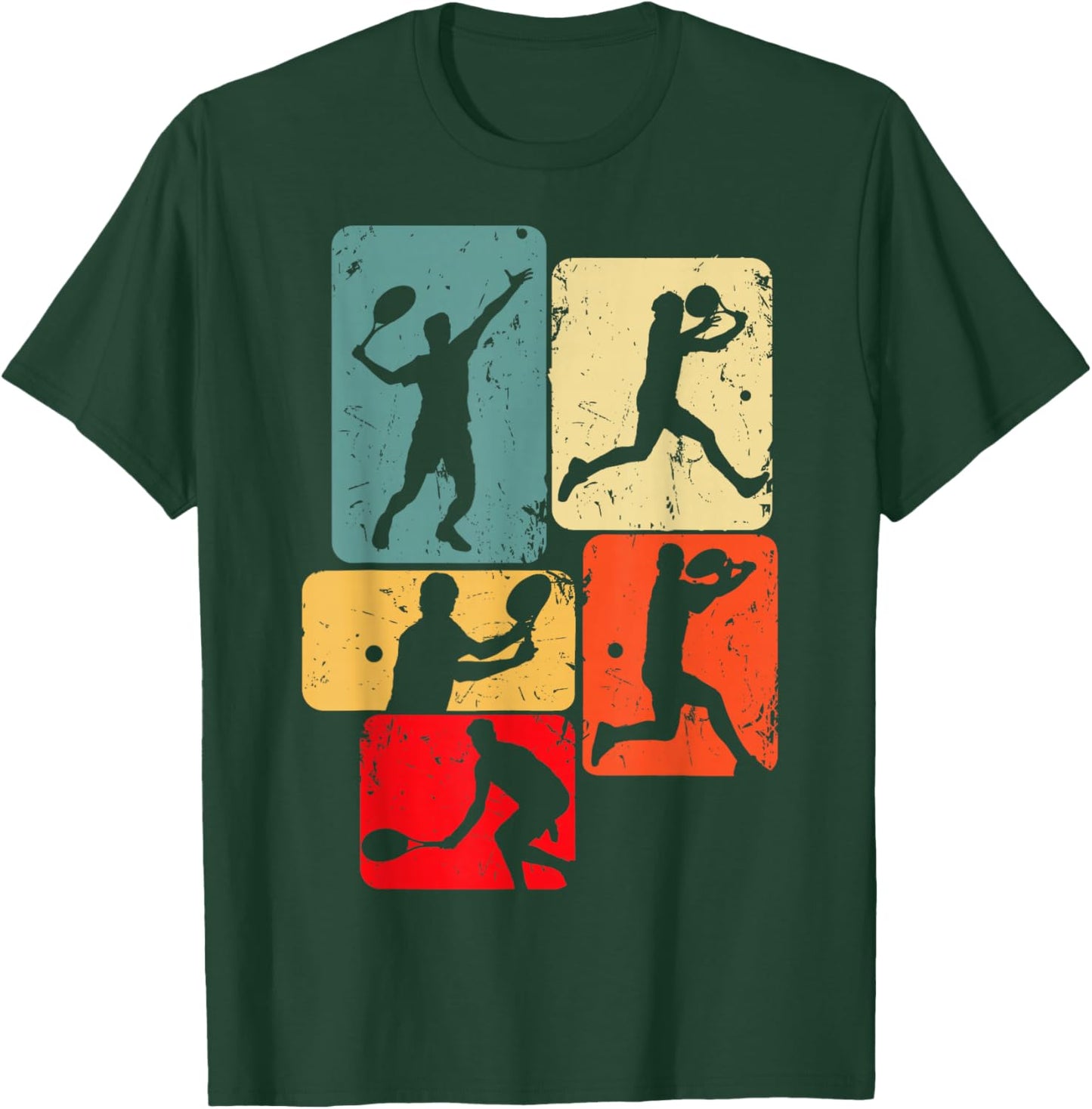 Tennis Player Youth Boys Kids Men T-Shirt - T-Shirt | Forest